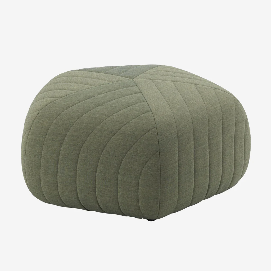 Muuto Five Pouf Large Green - Image 2