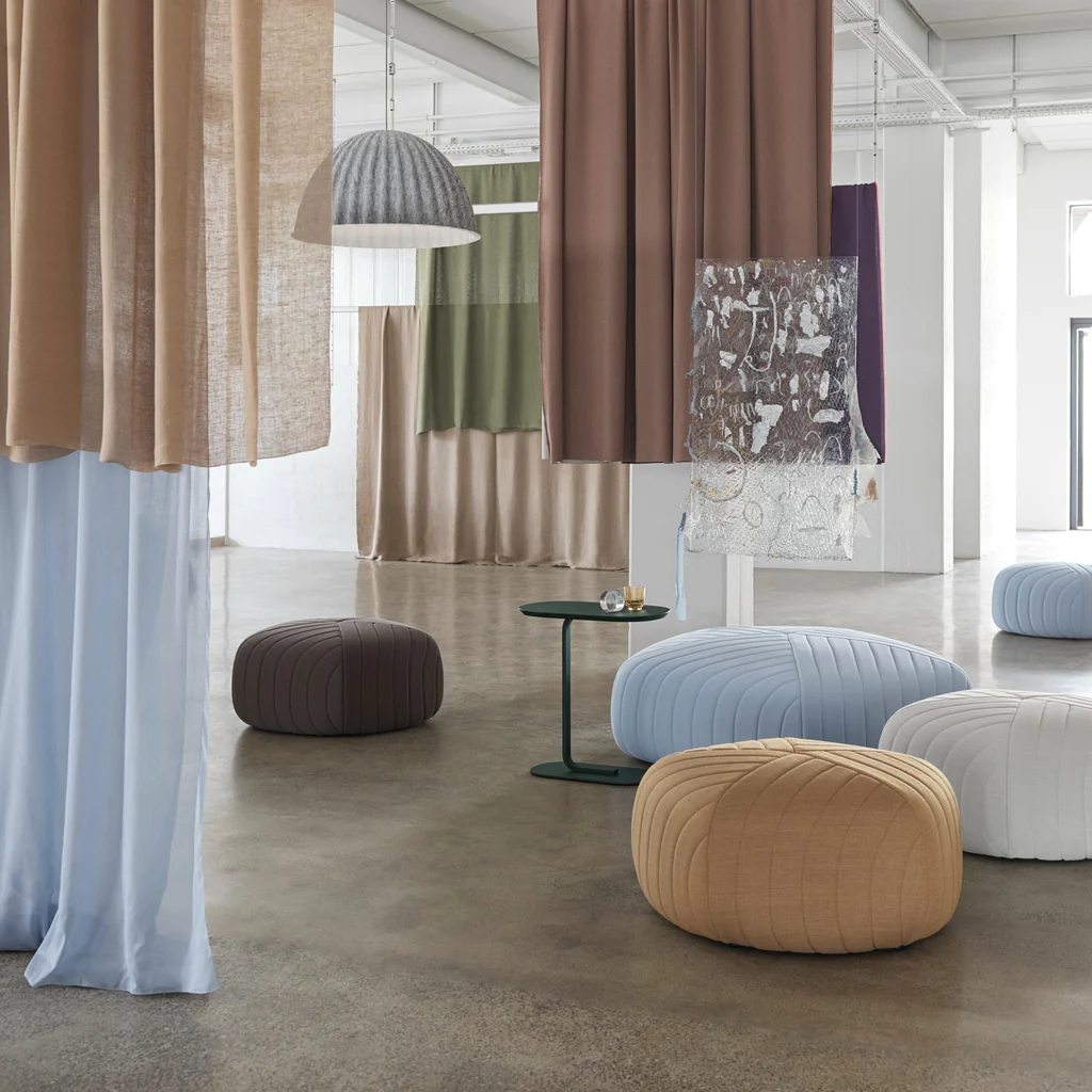 Muuto Five Pouf Large Ochre - Image 2