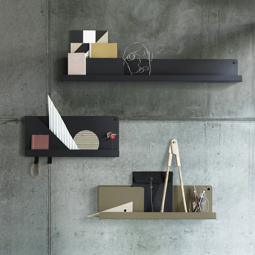 Muuto Folded Shelf Large Black - Image 4