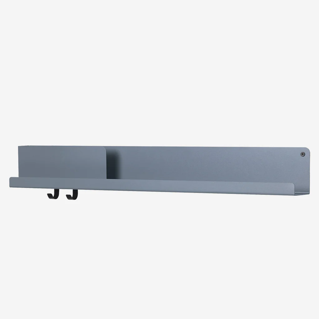 Muuto Folded Shelf Large Blue Grey - Image 5