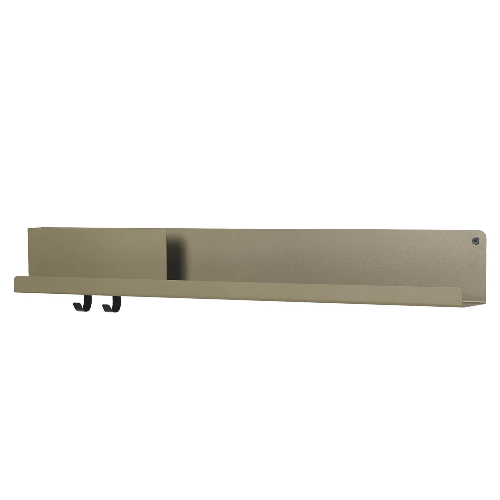 Muuto Folded Shelf Large Olive Green - Image 5