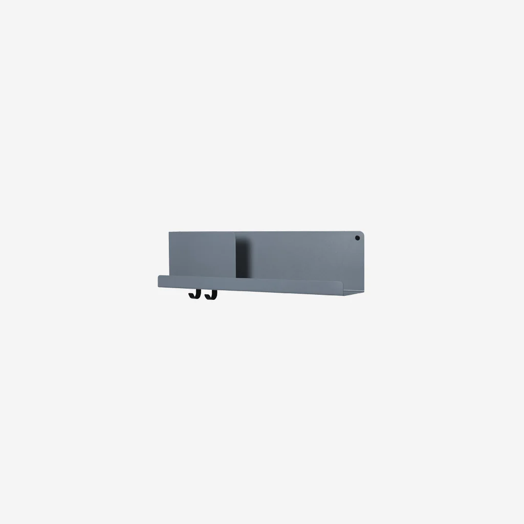 Muuto Folded Shelf Medium Blue Grey