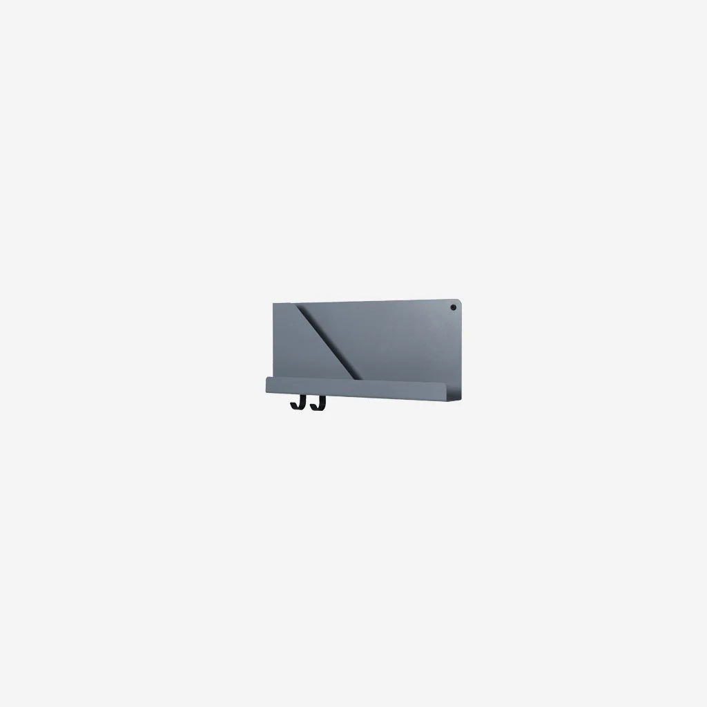 Muuto Folded Shelf Small Blue Grey