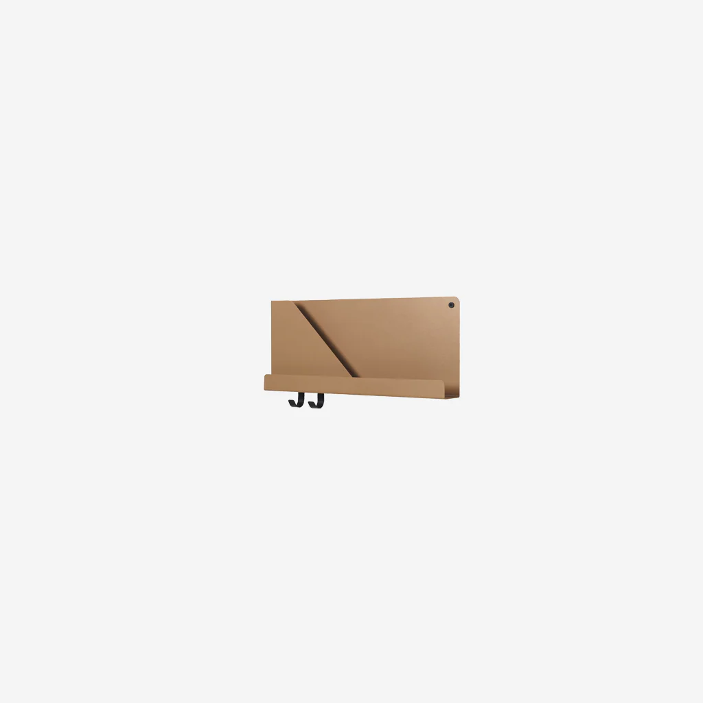 Muuto Folded Shelf Small Burnt Orange