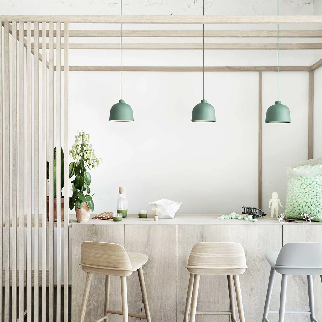 Muuto Grain Pendant Lamp Grey - Image 3