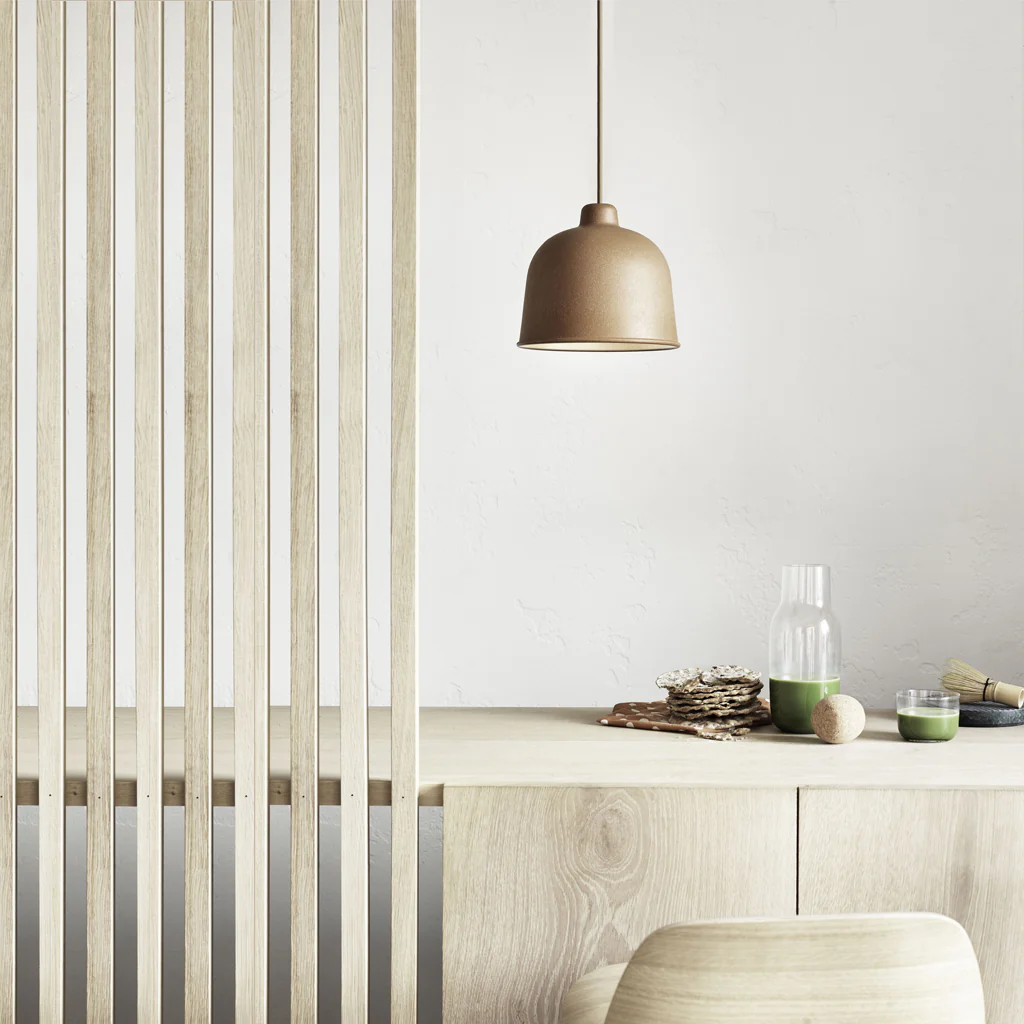 Muuto Grain Pendant Lamp Nature Brown - Image 4