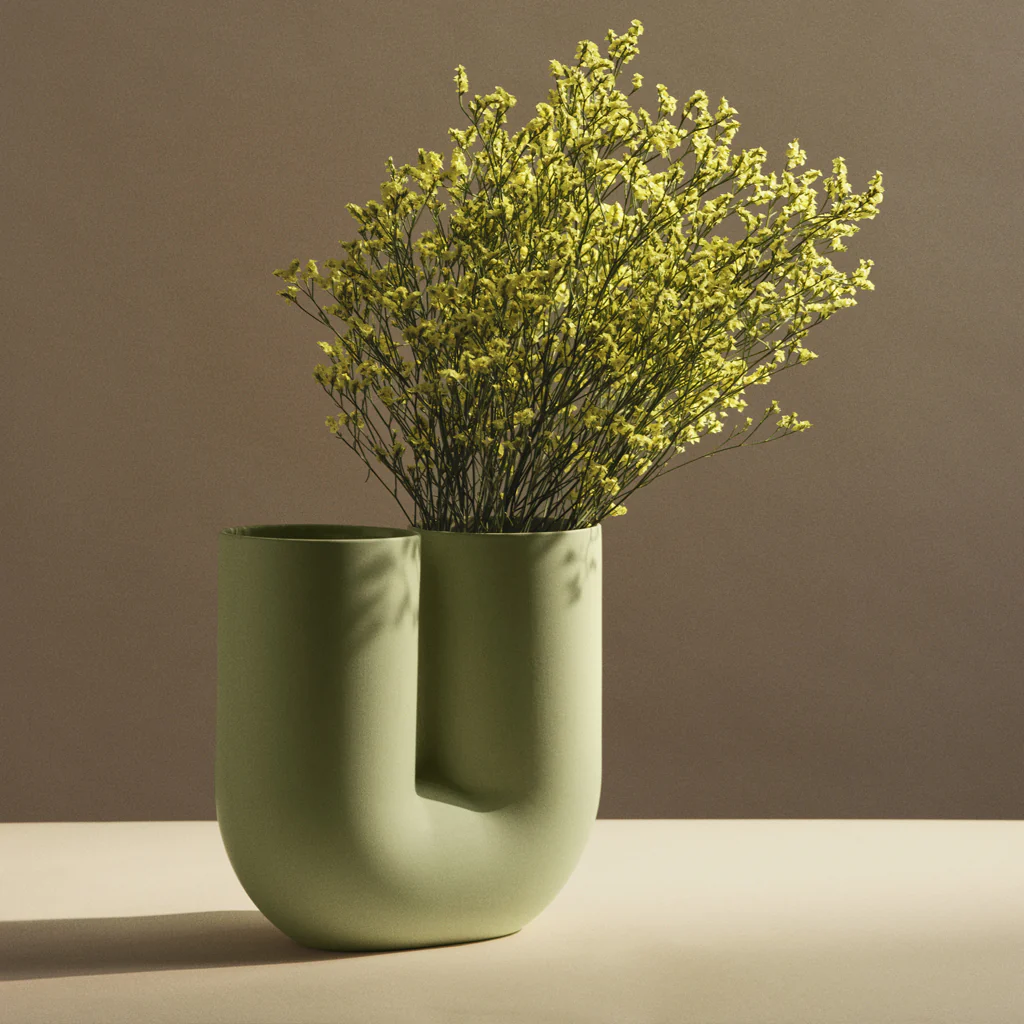 Muuto Kink Vase Light Green - Image 2