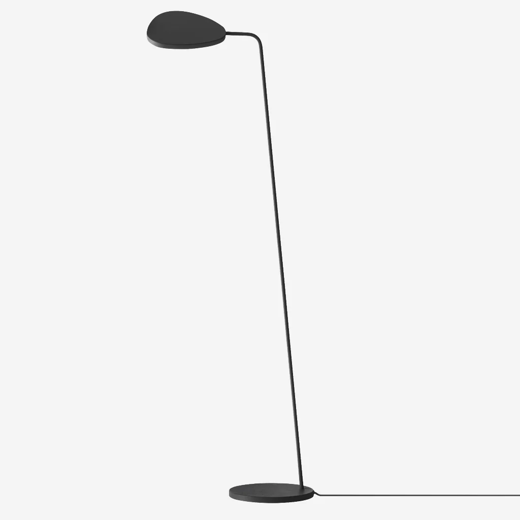 Muuto Leaf Floor Lamp Black - Image 5
