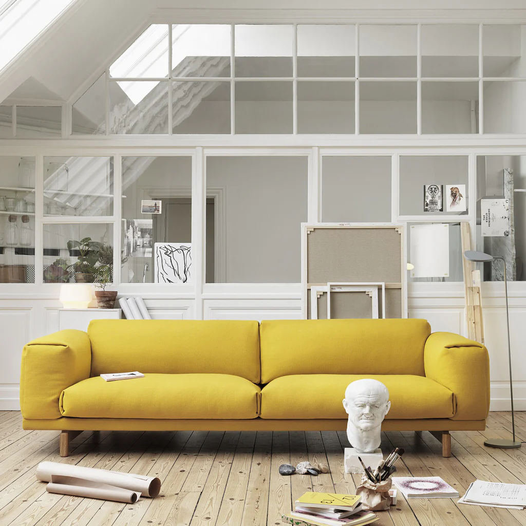 Muuto Leaf Floor Lamp Grey - Image 2