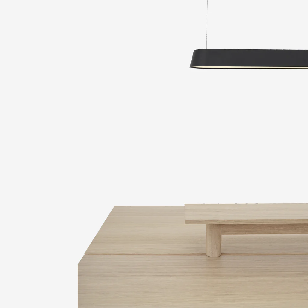 Muuto Linear Pendant Lamp Black 169.2cm - Image 5