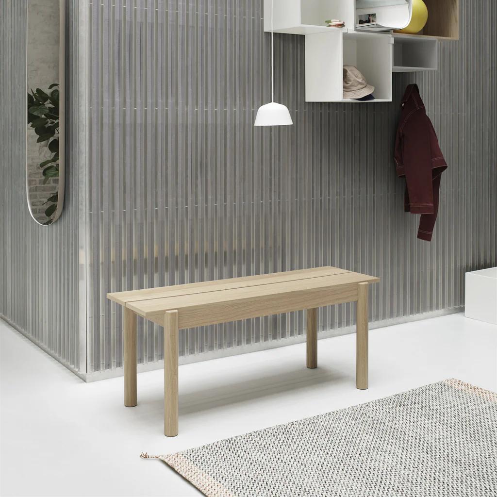 Muuto Linear Wood Oak Bench Long - Image 3