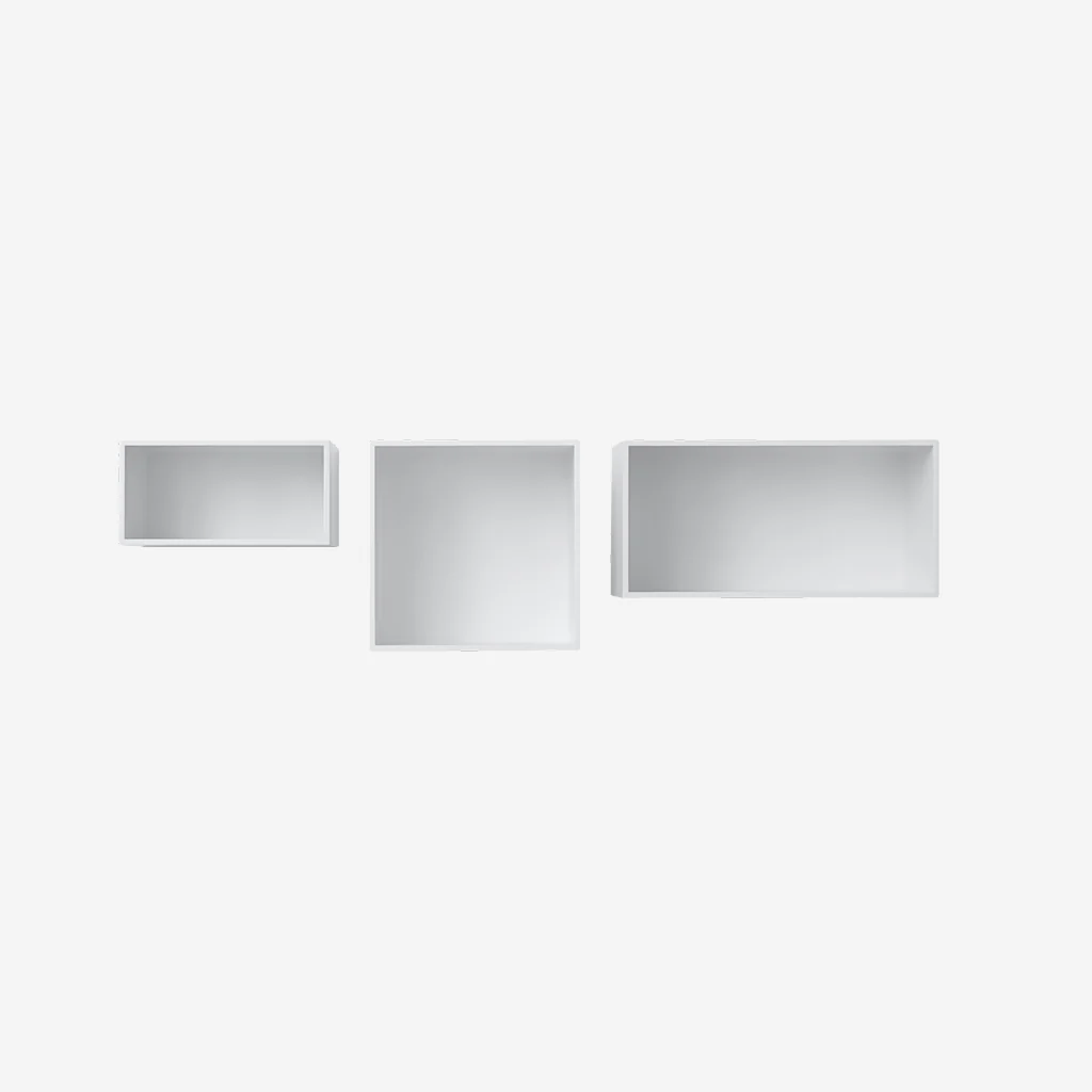 Muuto Mini Stacked White Small - Image 3