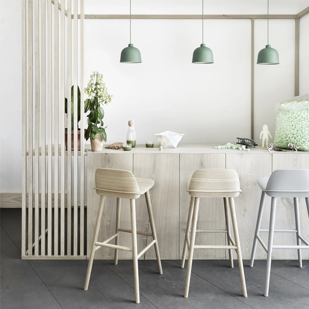 Muuto Nerd Bar Stool Oak - Image 3