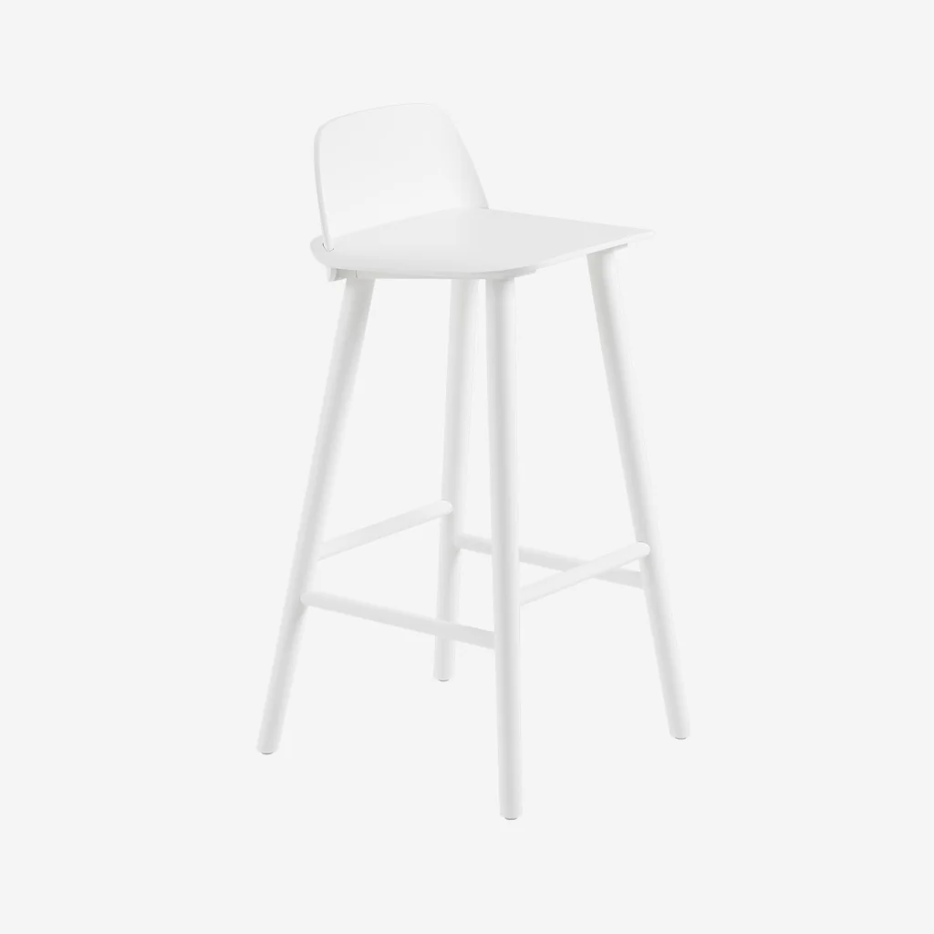 Muuto Nerd Bar Stool White