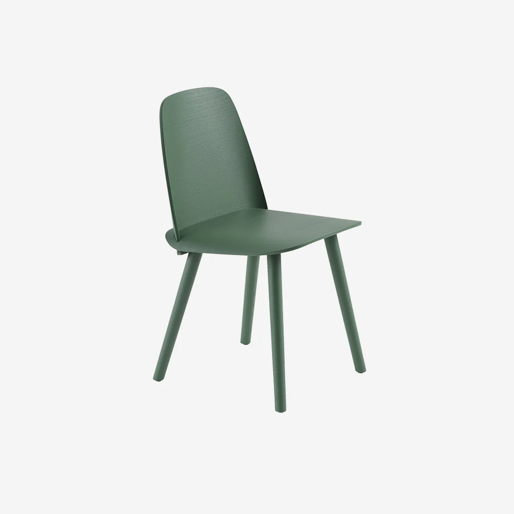 Muuto Nerd Chair Green - Image 2