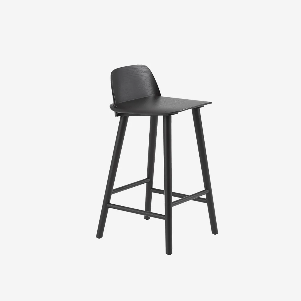 Muuto Nerd Counter Stool Black