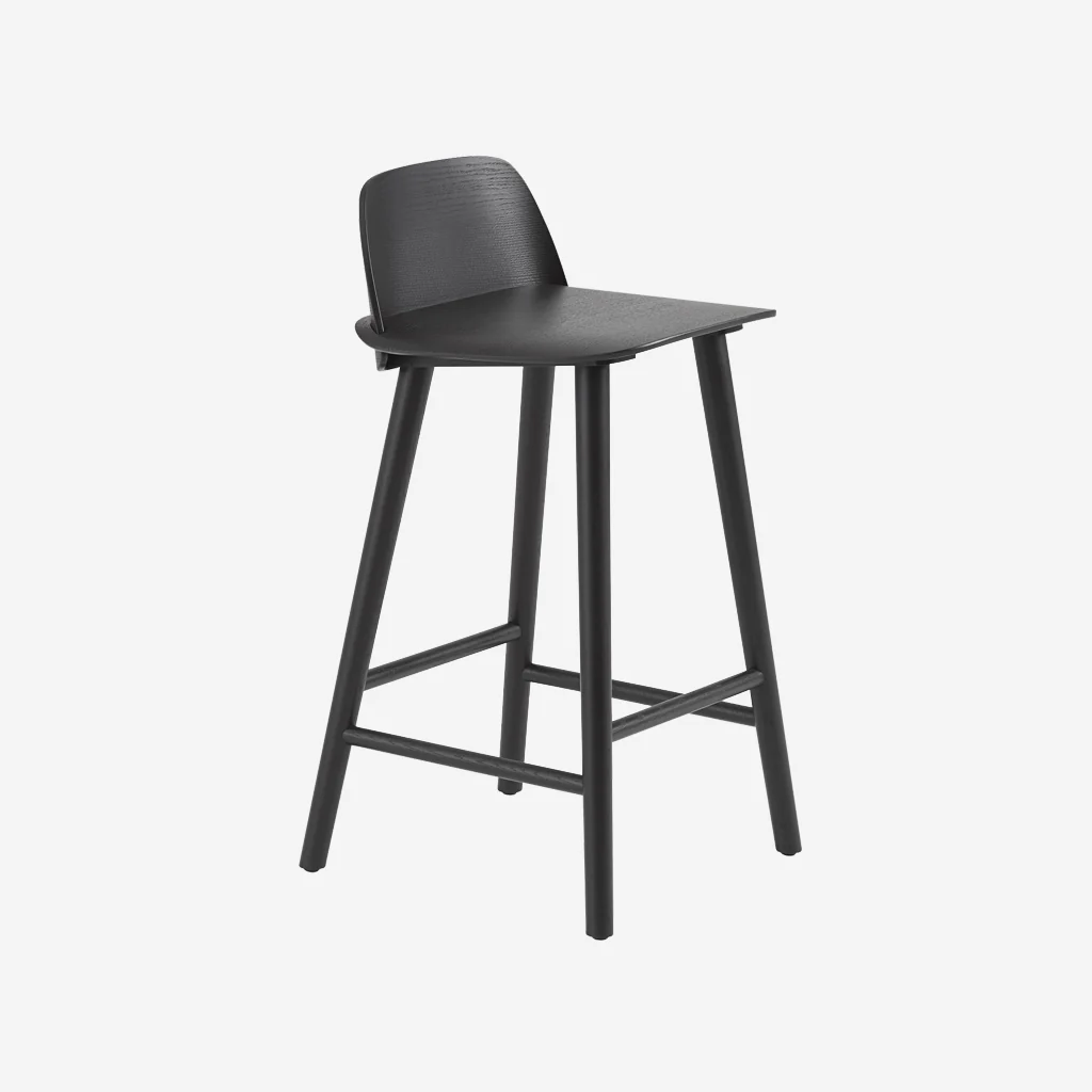 Muuto Nerd Counter Stool Black - Image 2