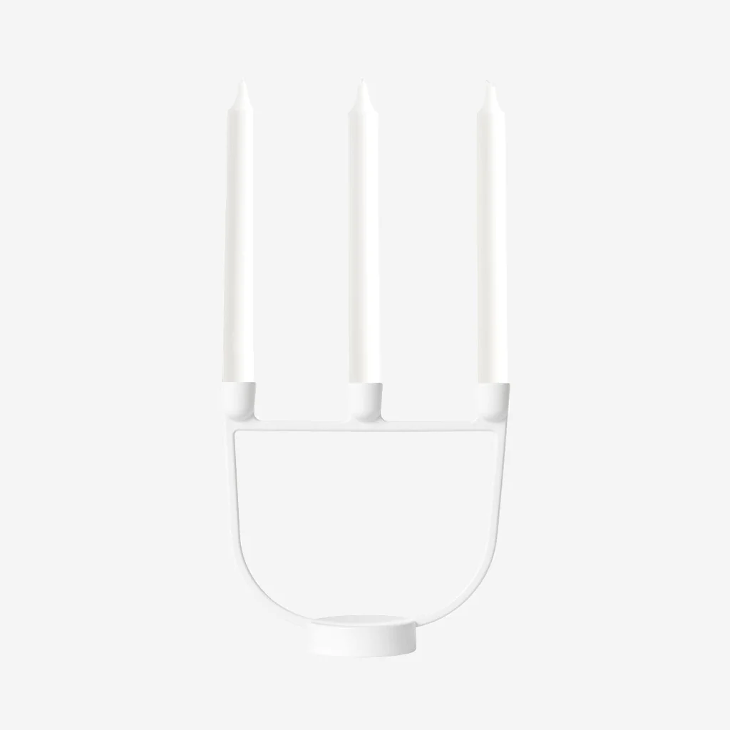 Muuto Open Candelabra White - Image 4