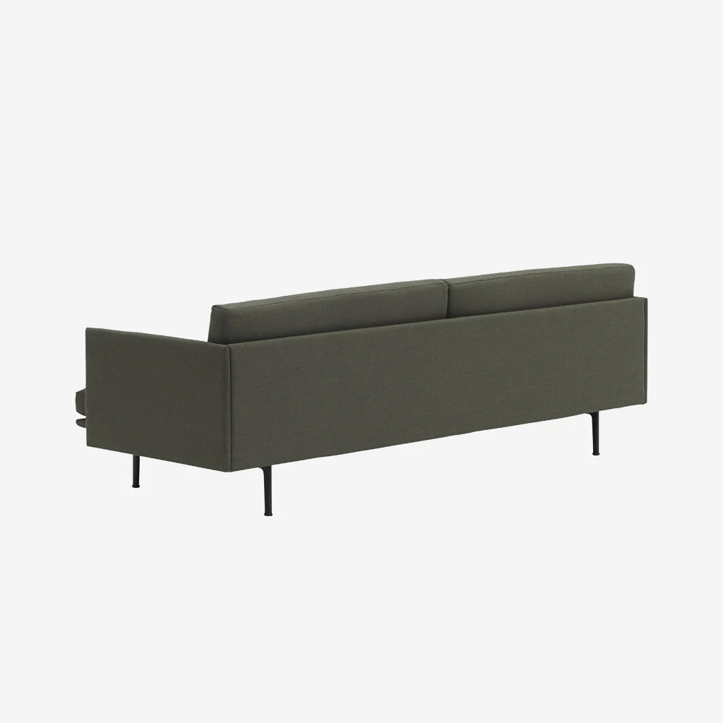 Muuto Outline Sofa 3 Seater Fiord - Image 3