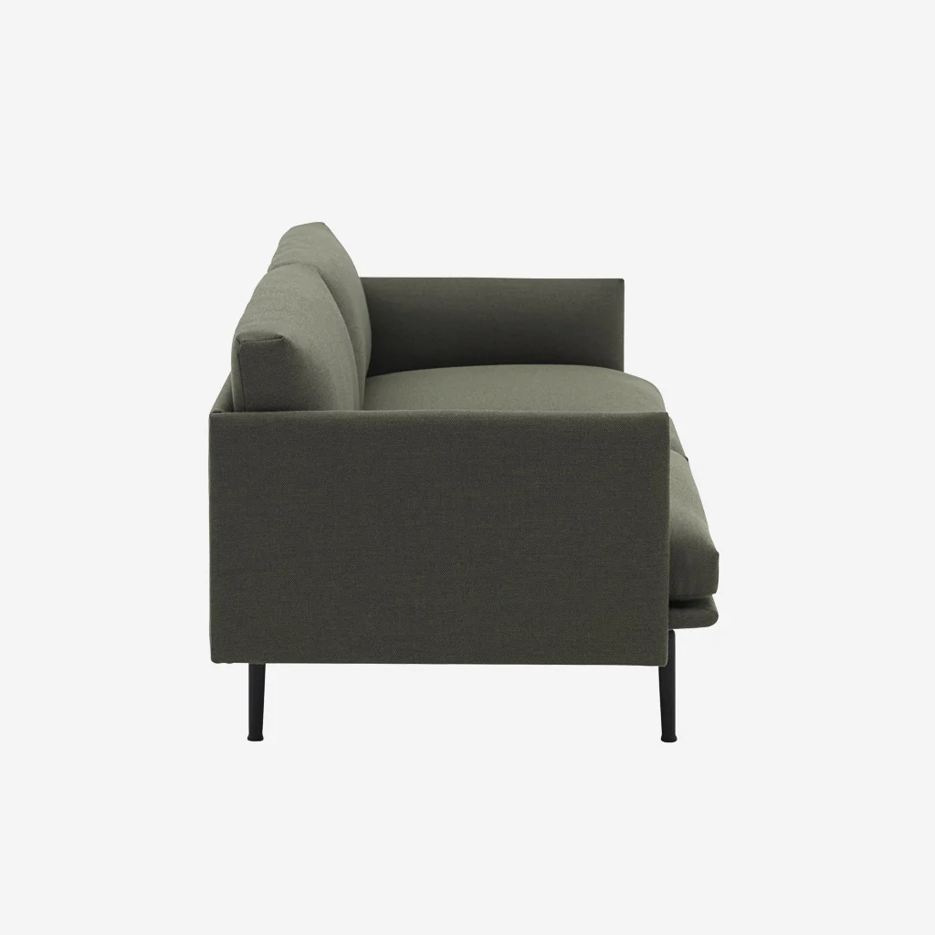 Muuto Outline Sofa 3 Seater Fiord - Image 4
