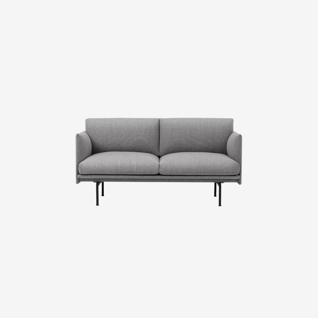 Muuto Outline Studio Sofa 140cm Fiord