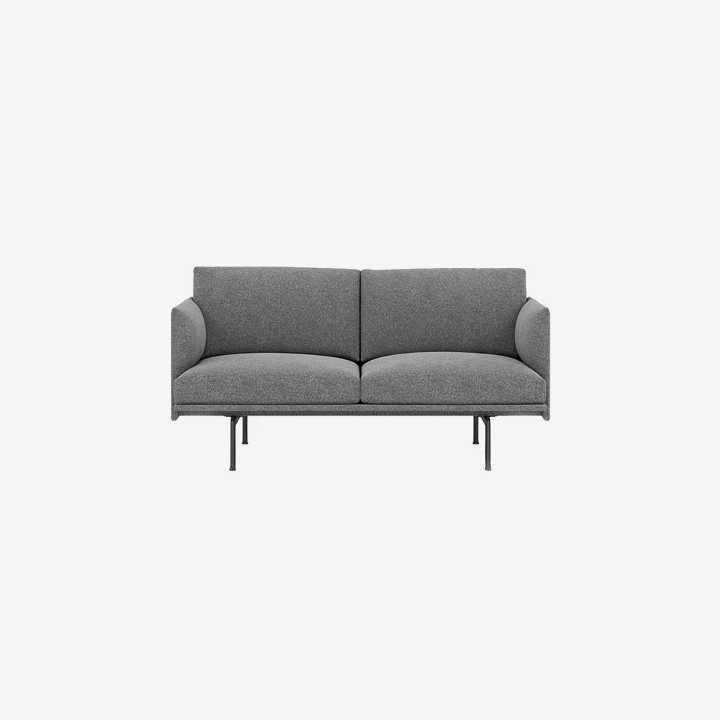 Muuto Outline Studio Sofa 140cm Hallingdal