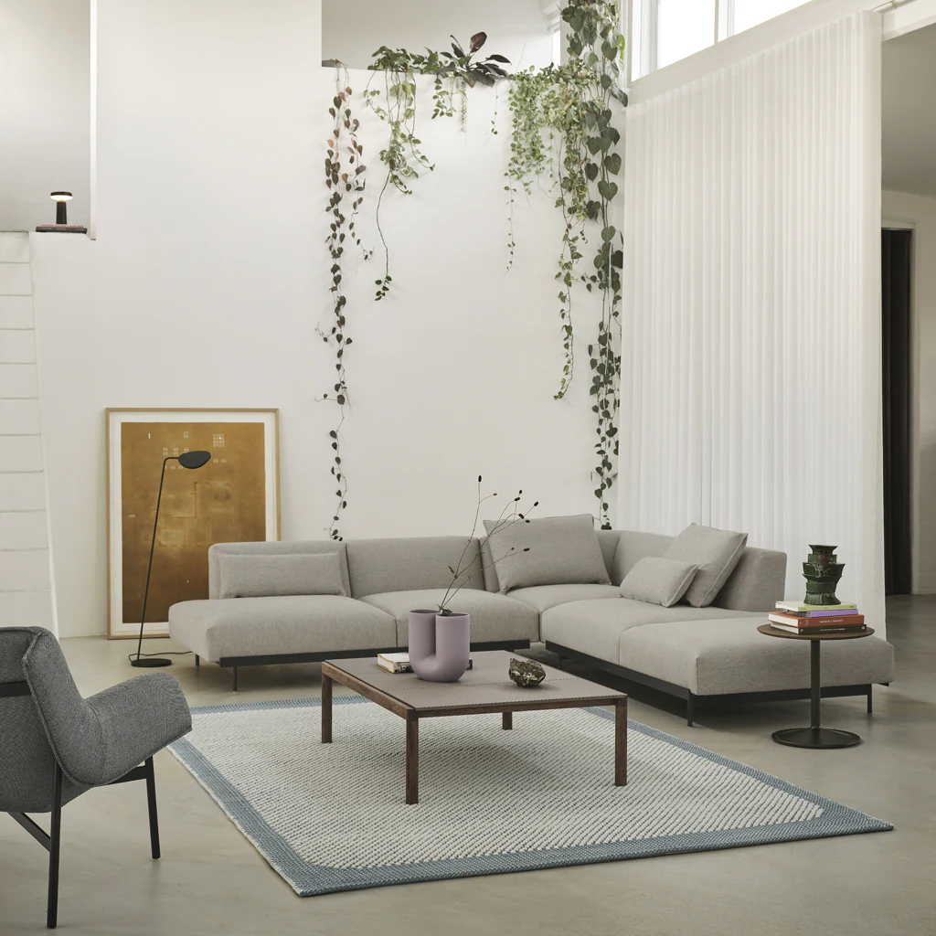 Muuto Pebble Rug Pale Blue 240x170cm - Image 3