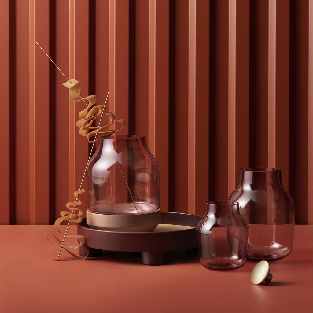 Muuto Platform Tray Dark Red - Image 2
