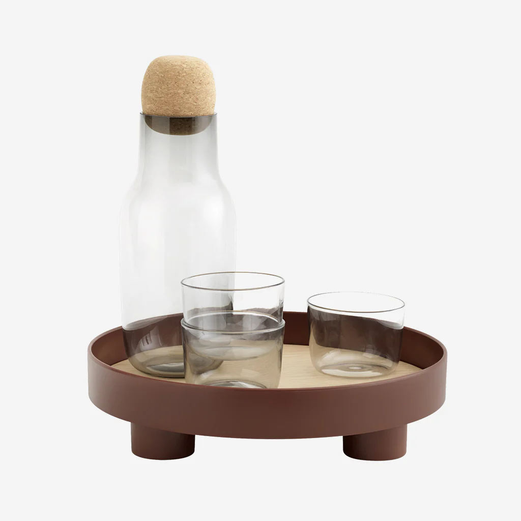 Muuto Platform Tray Dark Red - Image 3
