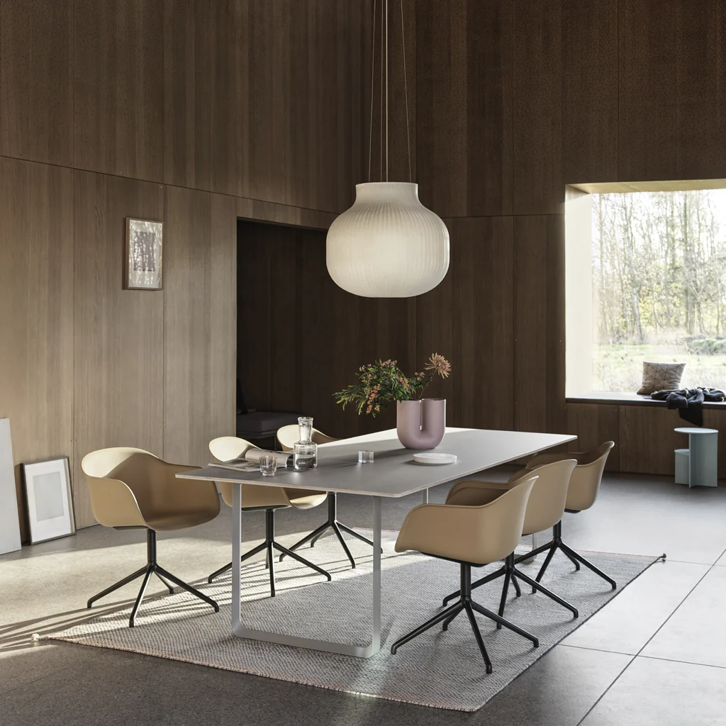 Muuto Ply Rug Black White 280x280cm - Image 2