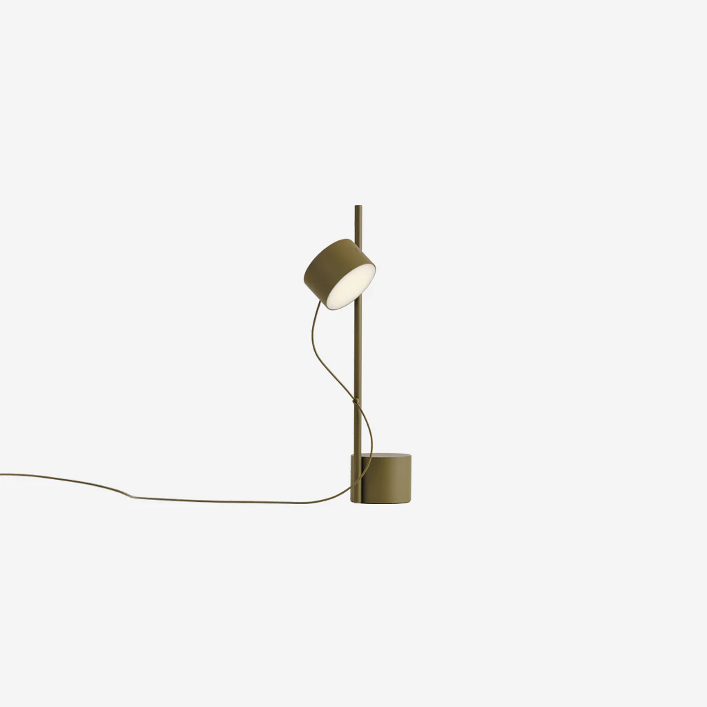 Muuto Post Side Table Brown Green