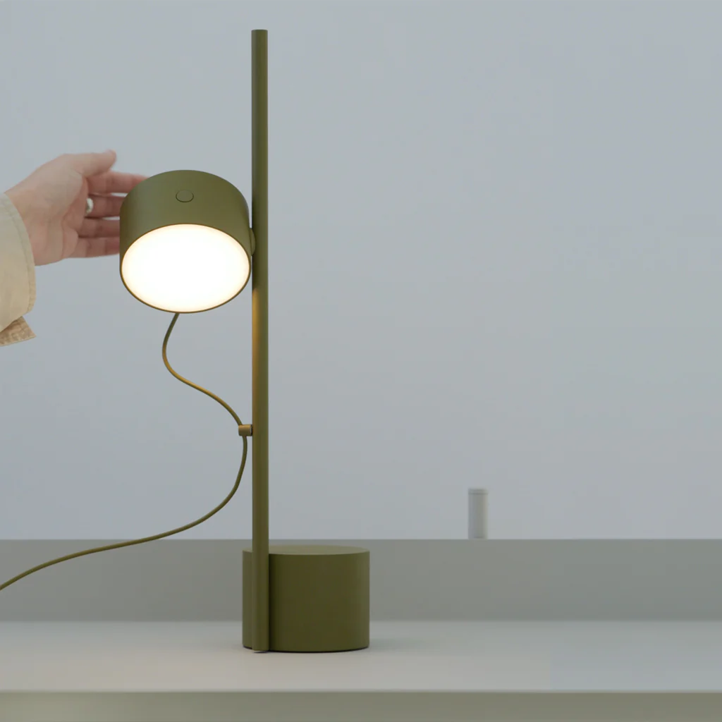 Muuto Post Side Table Brown Green - Image 2