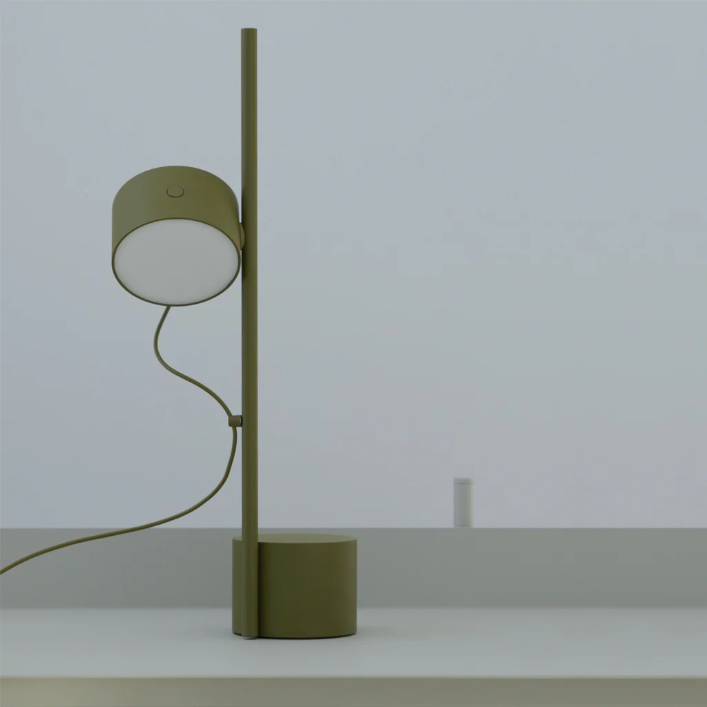 Muuto Post Side Table Brown Green - Image 4