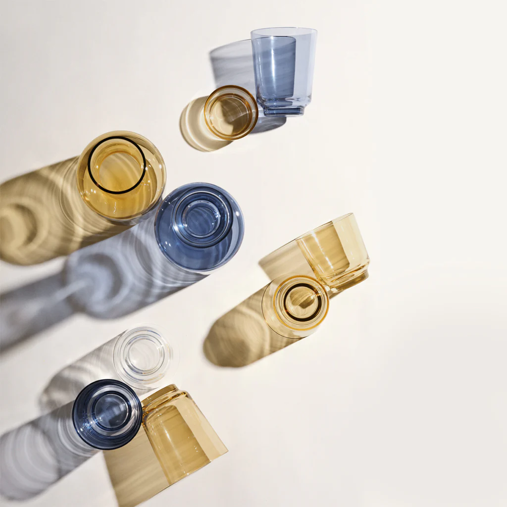Muuto Raise Drinking Glasses Large Blue - Image 2