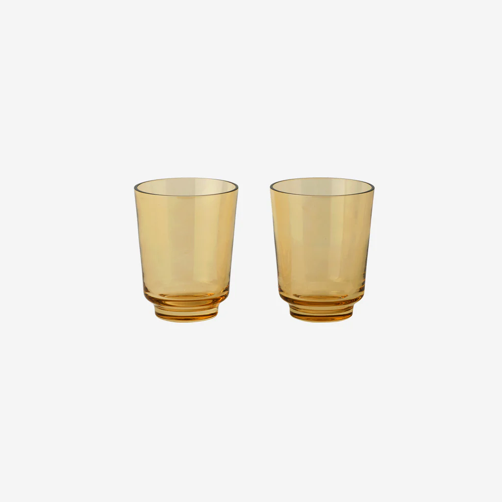 Muuto Raise Drinking Glasses Large Burnt Orange