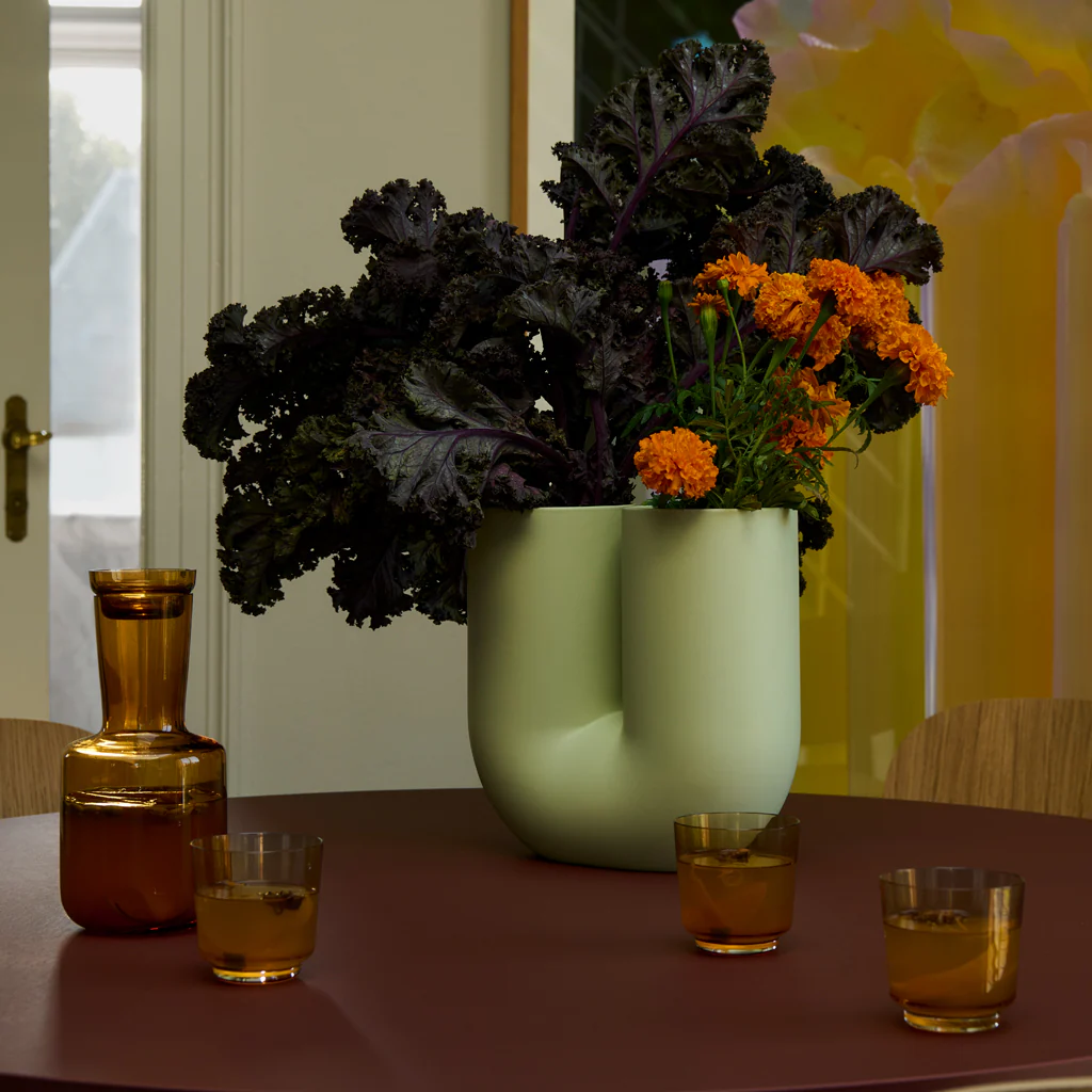 Muuto Raise Drinking Glasses Large Burnt Orange - Image 3