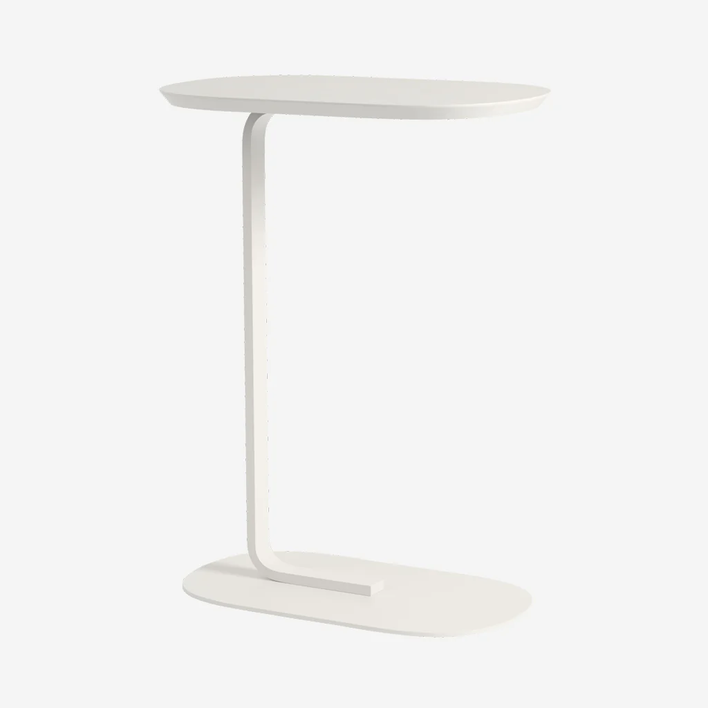 Muuto Relate Side Table Off-White H73.5cm - Image 8