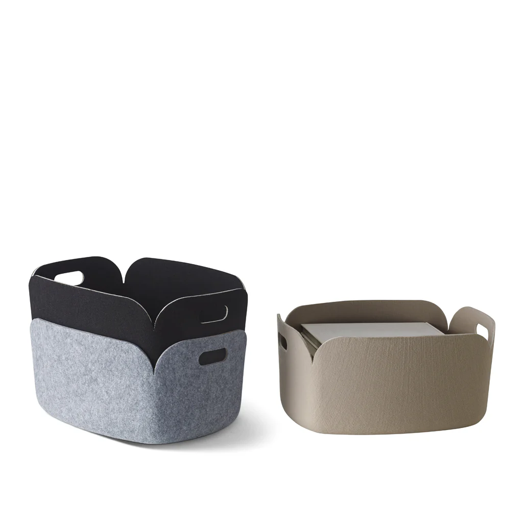Muuto Restore Basket Black - Image 3