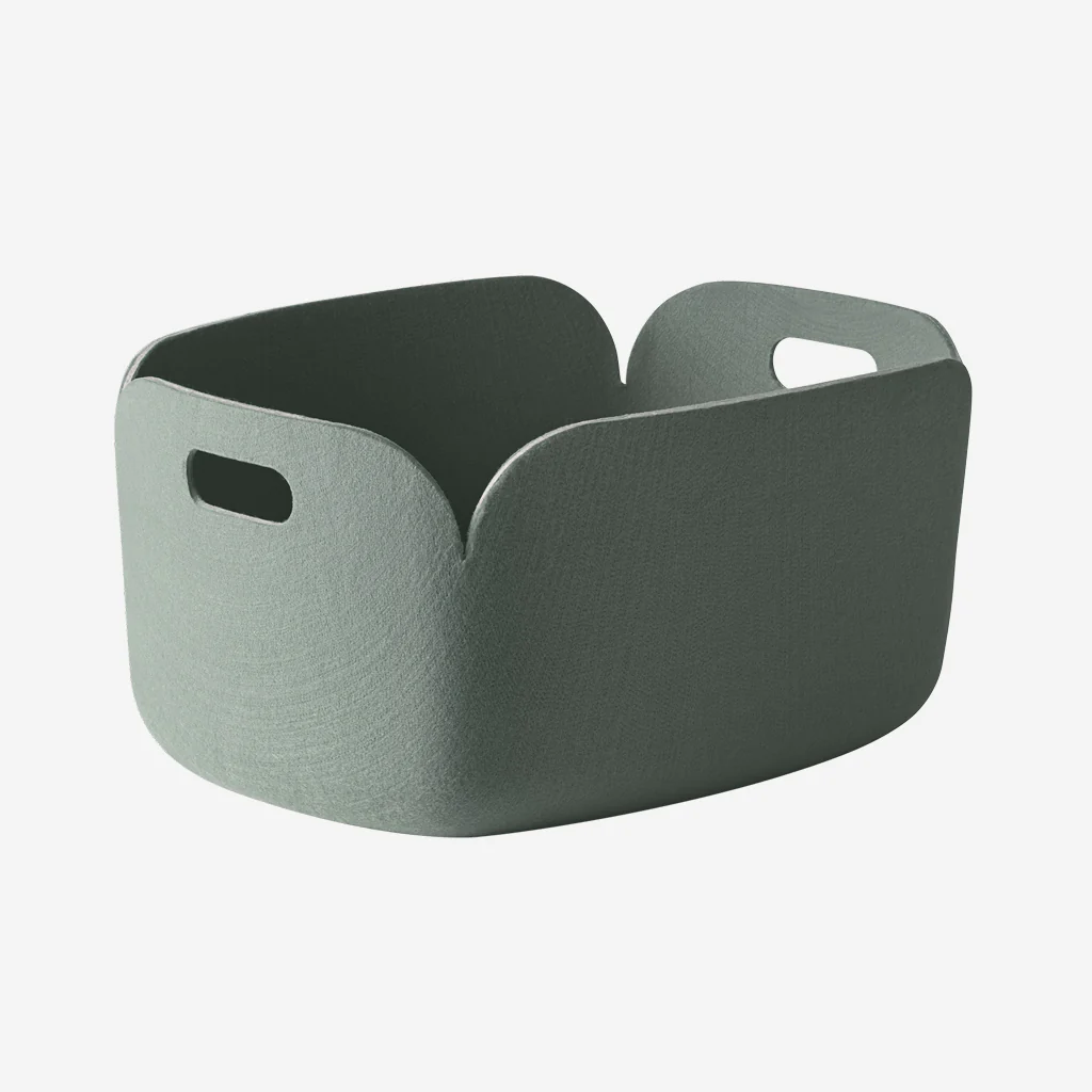 Muuto Restore Basket Dusty Green - Image 6