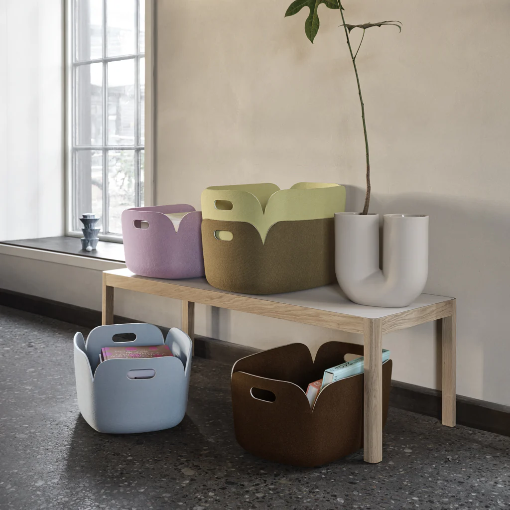 Muuto Restore Basket Light Blue - Image 2