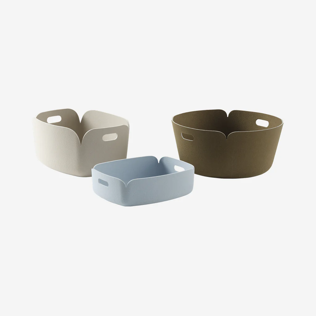 Muuto Restore Tray Brown Green - Image 4