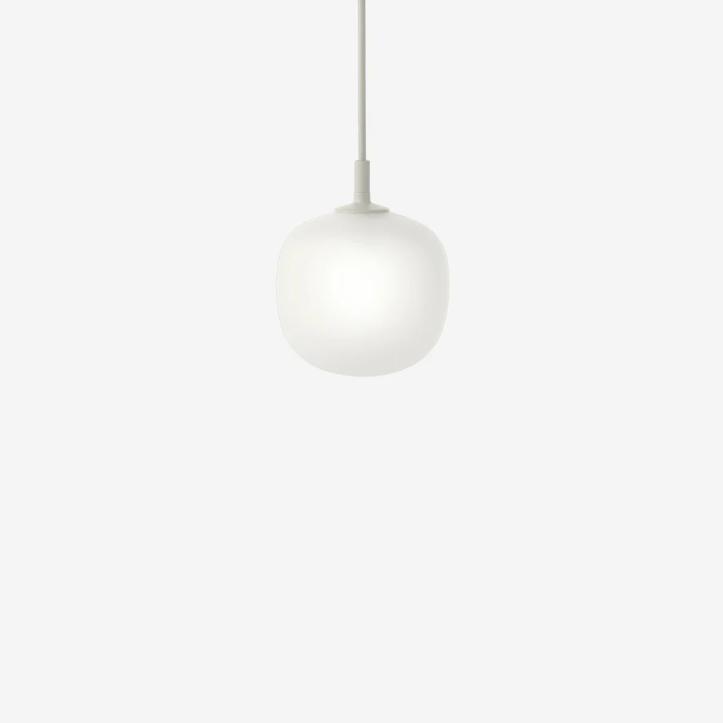 Muuto Rime Pendant Grey Ø12cm - Image 4