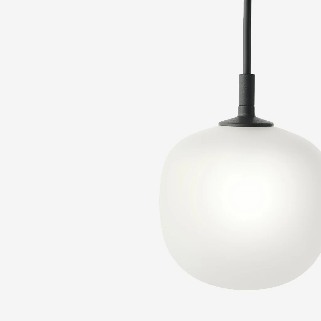 Muuto Rime Pendant Grey Ø25cm - Image 7