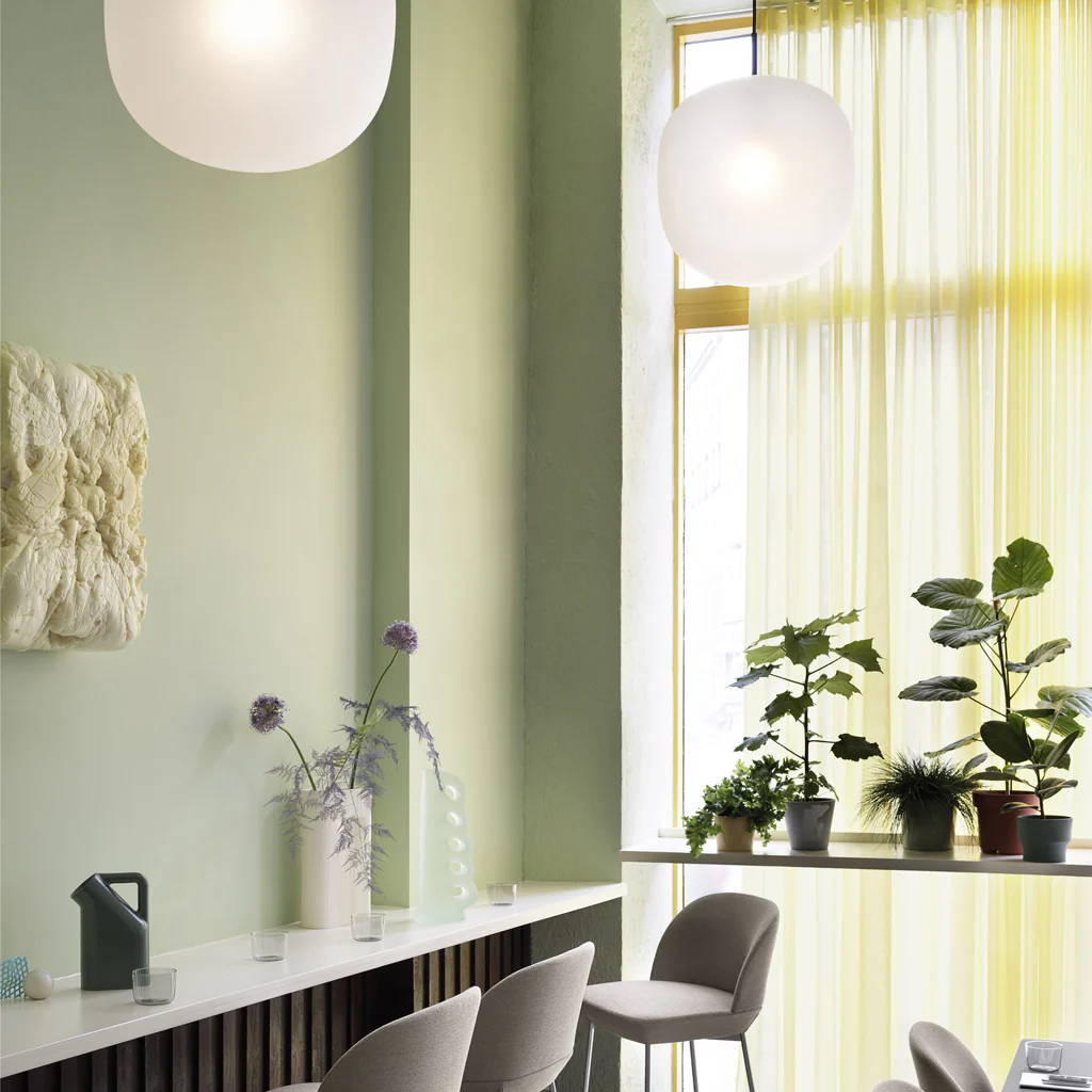 Muuto Rime Pendant Grey Ø37cm - Image 2