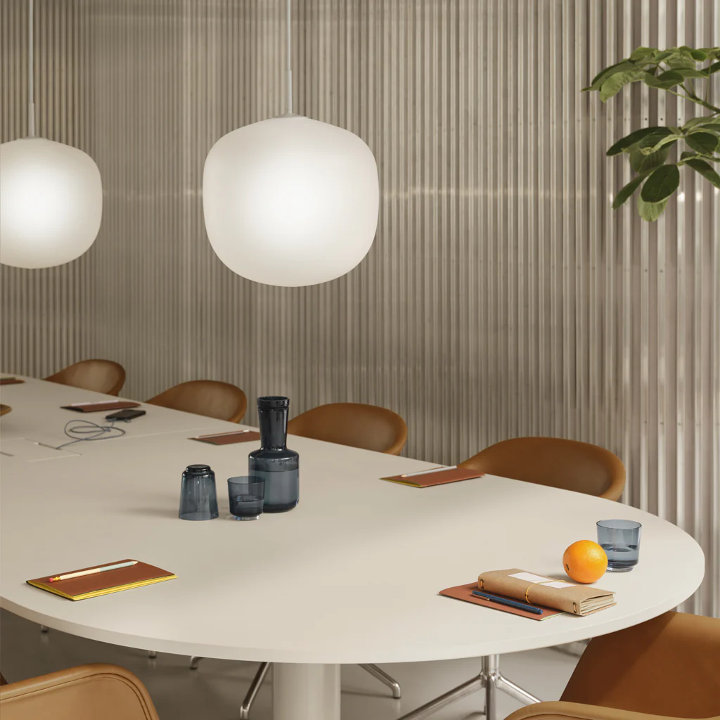 Muuto Rime Pendant Grey Ø45cm - Image 6