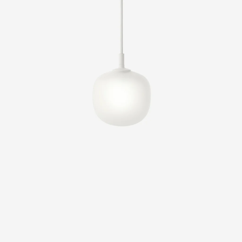 Muuto Rime Pendant White Ø12cm - Image 4