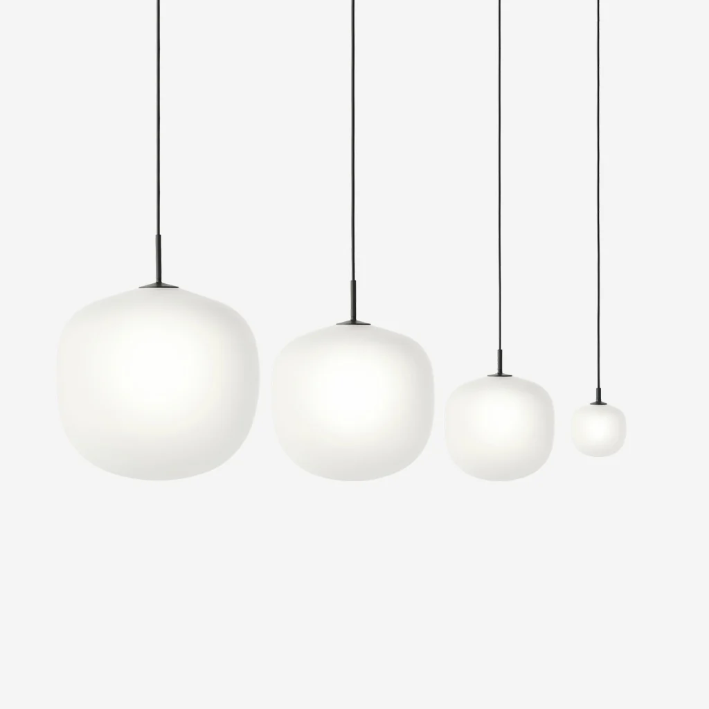 Muuto Rime Pendant White Ø25cm - Image 6