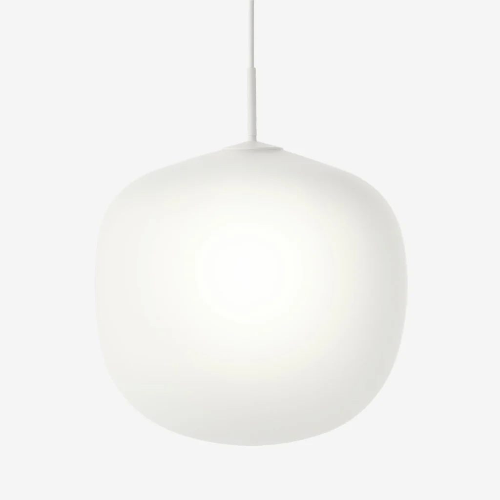 Muuto Rime Pendant White Ø45cm - Image 9