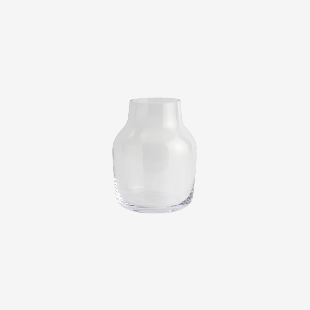Muuto Silent Vase Clear 15cm