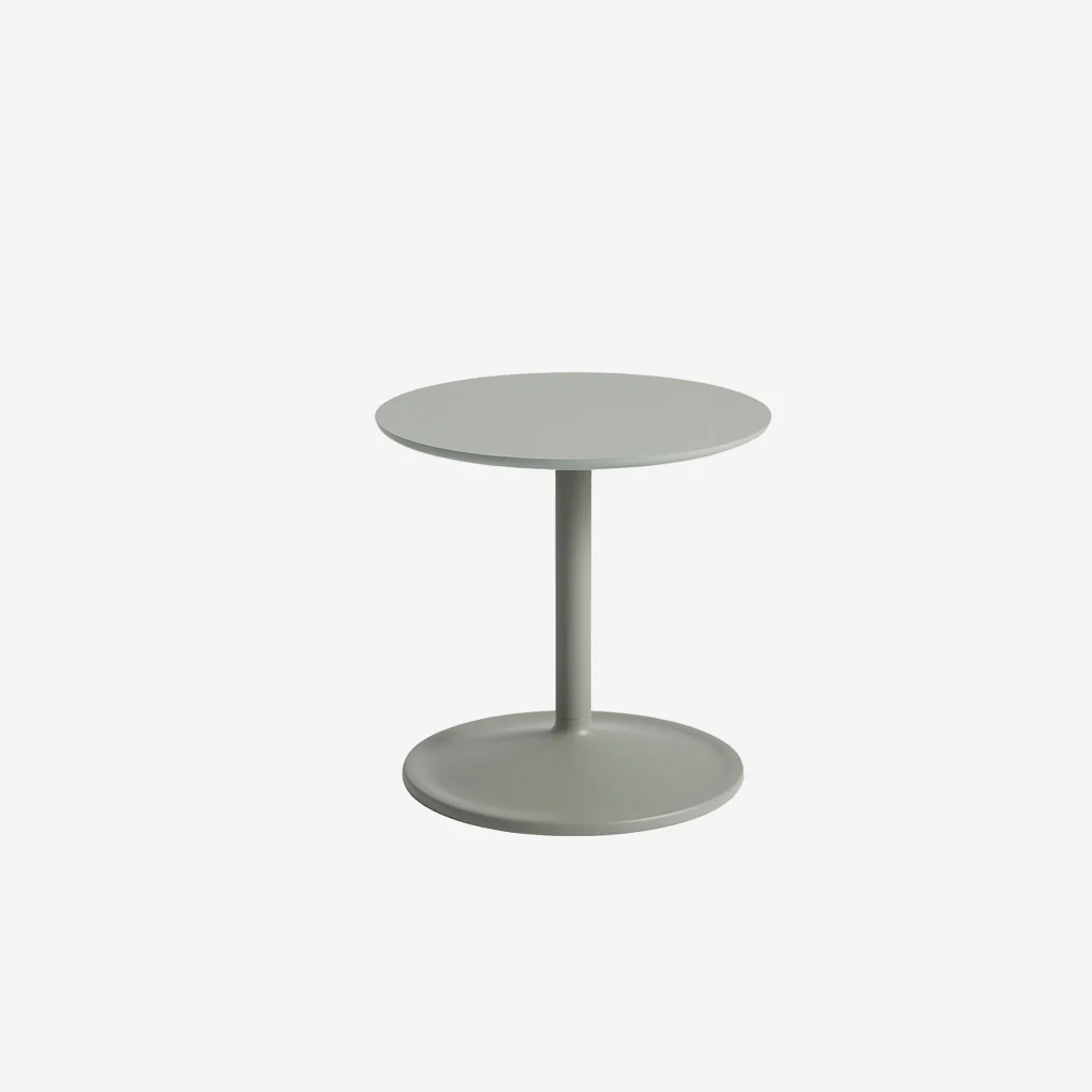 Muuto Soft Side Table Dusty Green H40 x Ø41